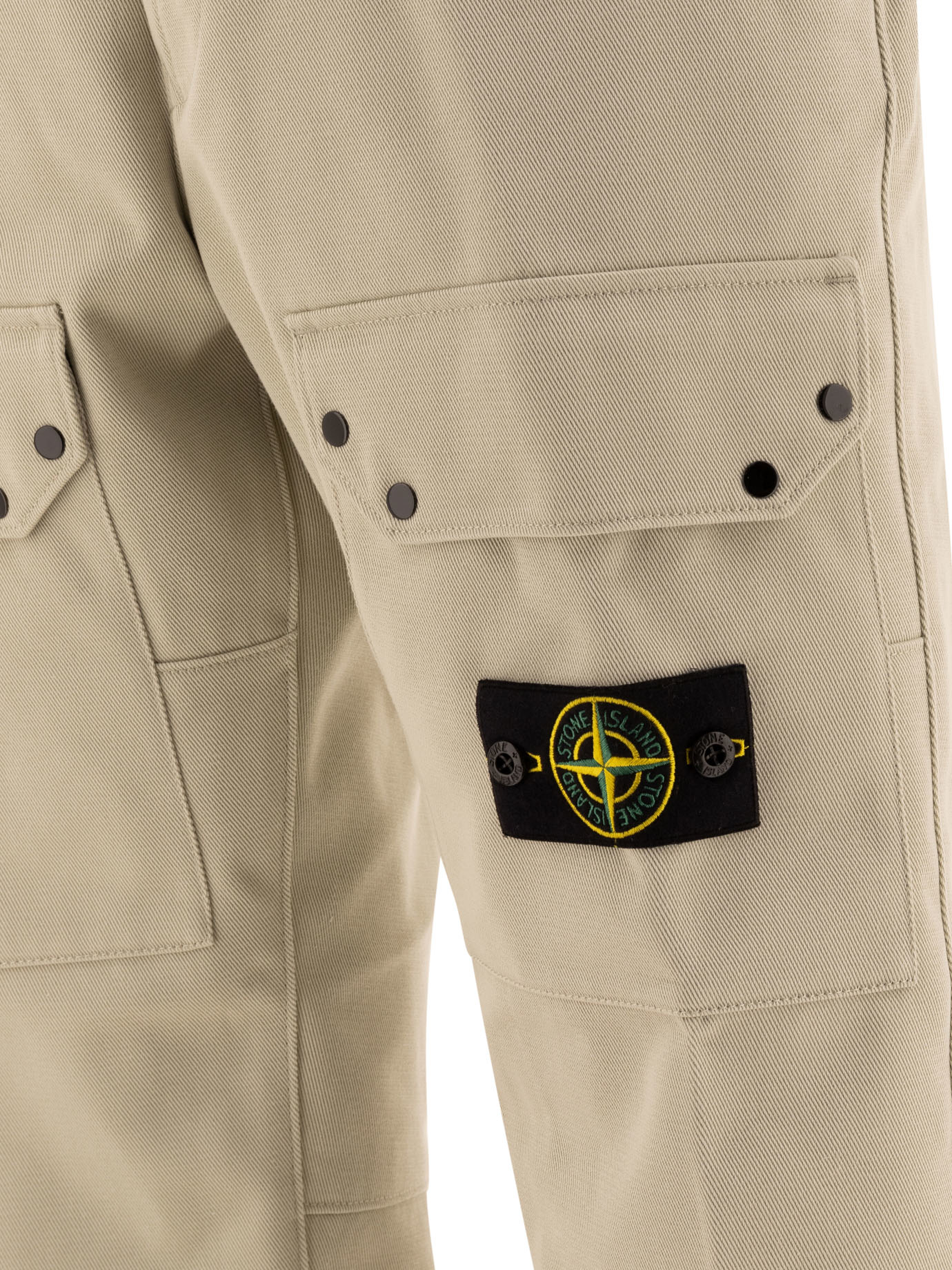 STONE ISLAND Cotton Nylon Drill trousers